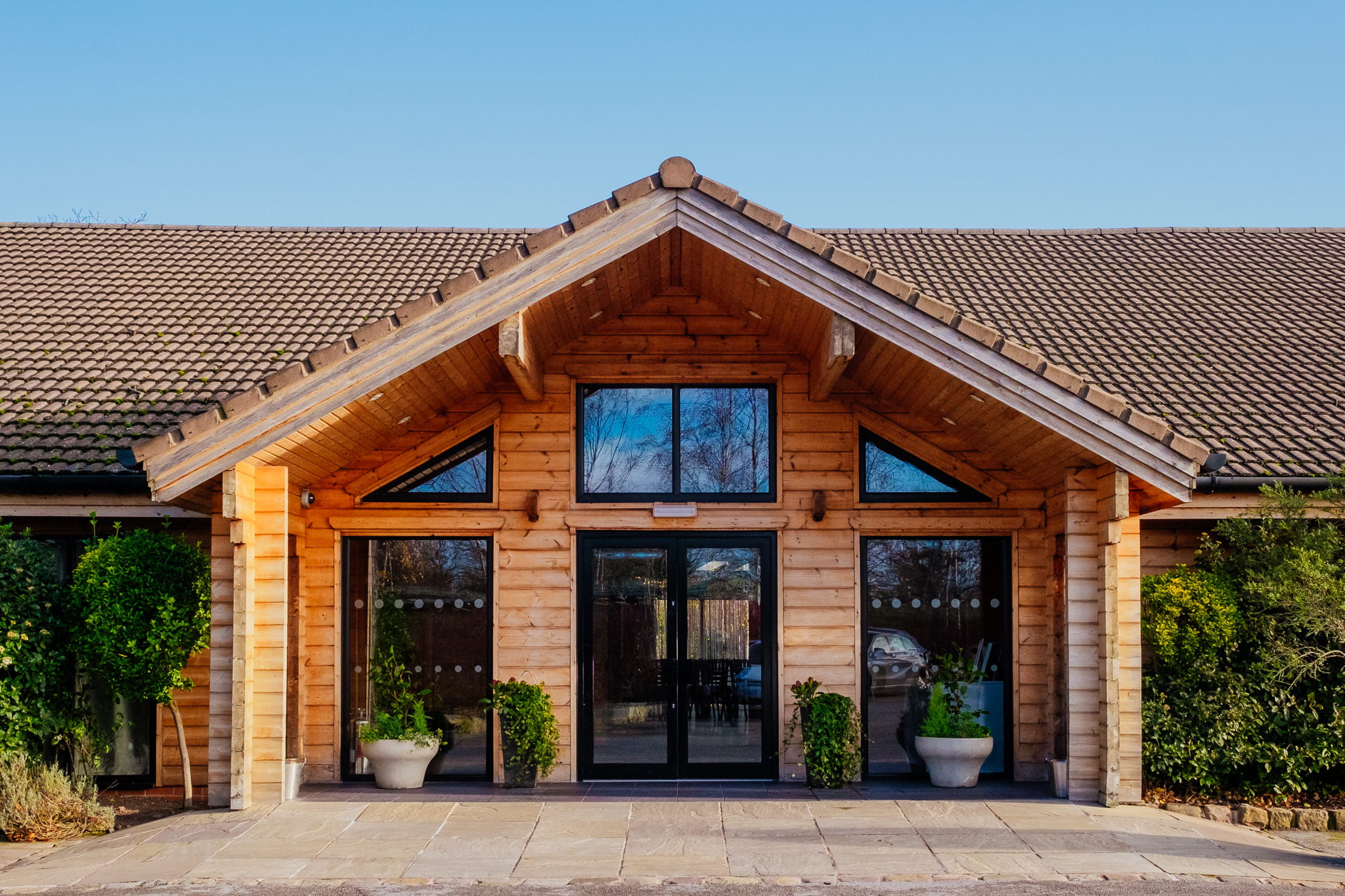 styal lodge building facade on a sunny day