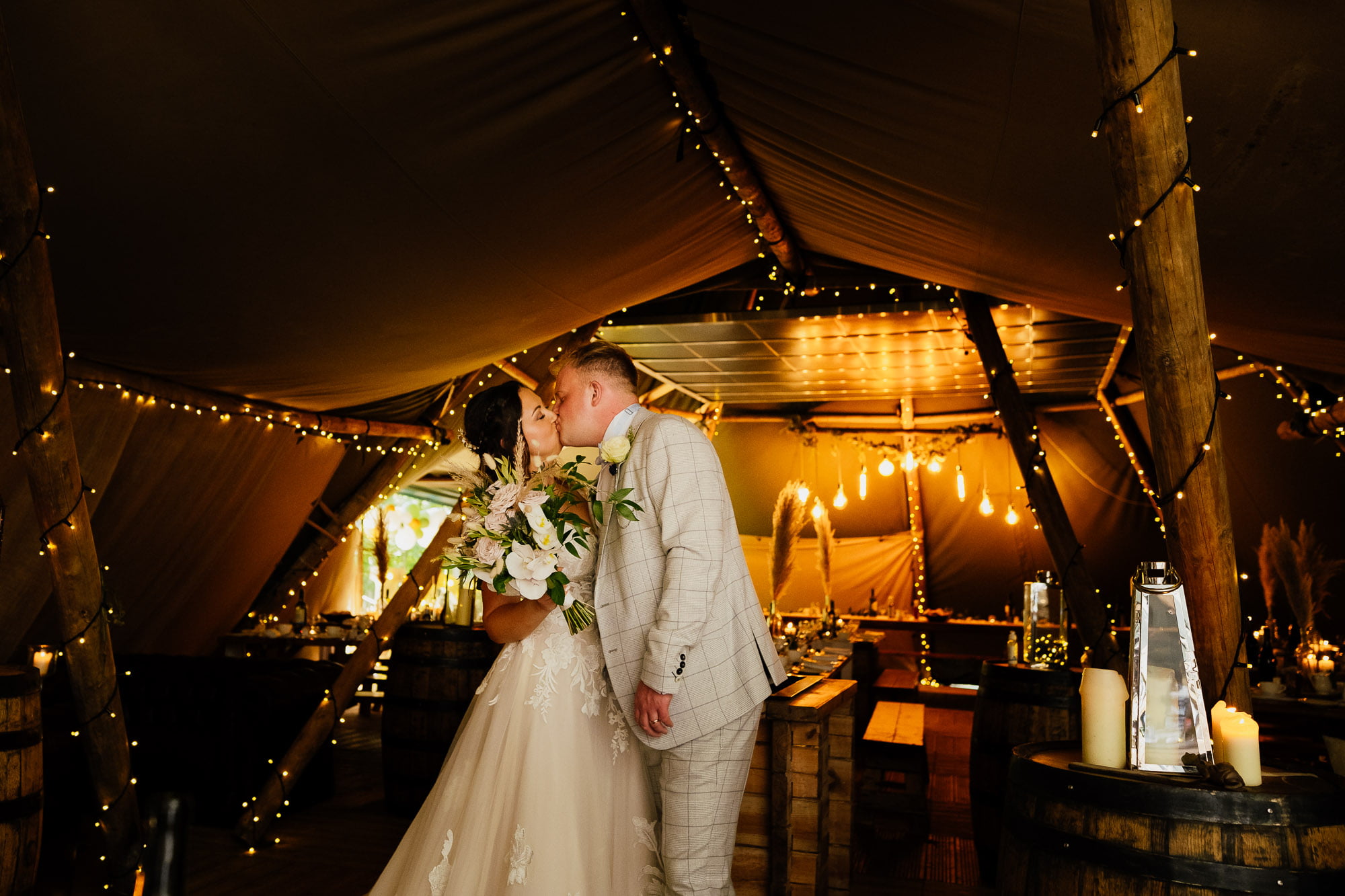 Wedding photography at cockley wood weddings