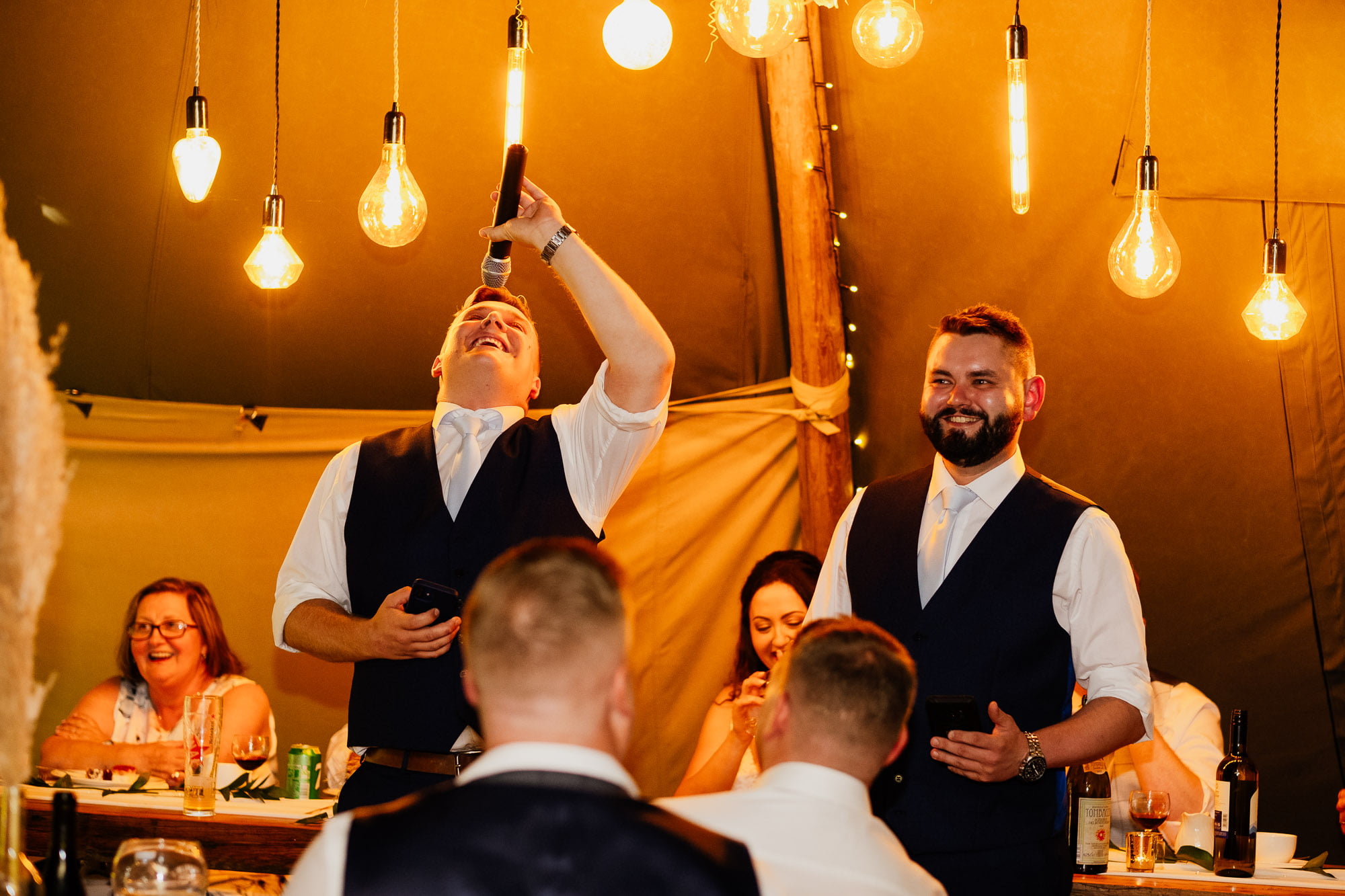 Best men speech in wedding tipi