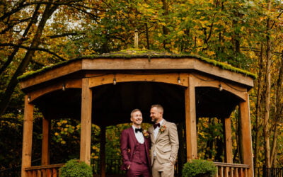 A Stylish Autumnal Pumpkin-Filled Wedding at The Venue