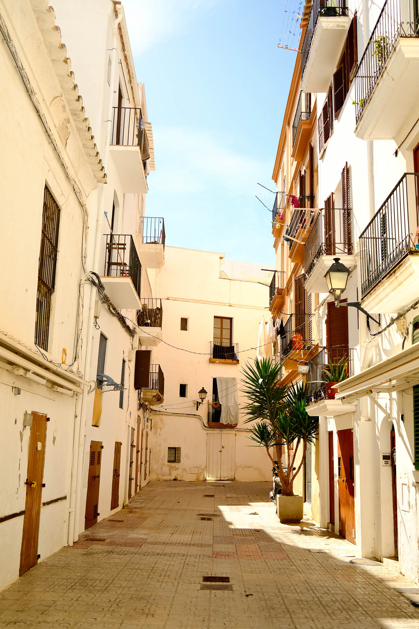 Ibiza Old Town street