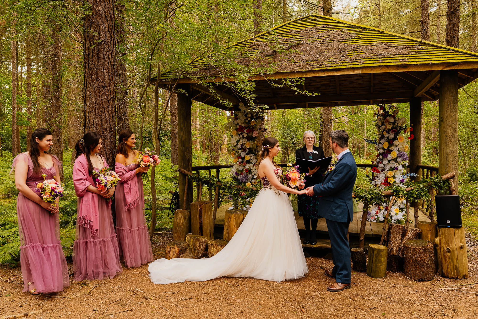 Camp Katur wedding ceremony