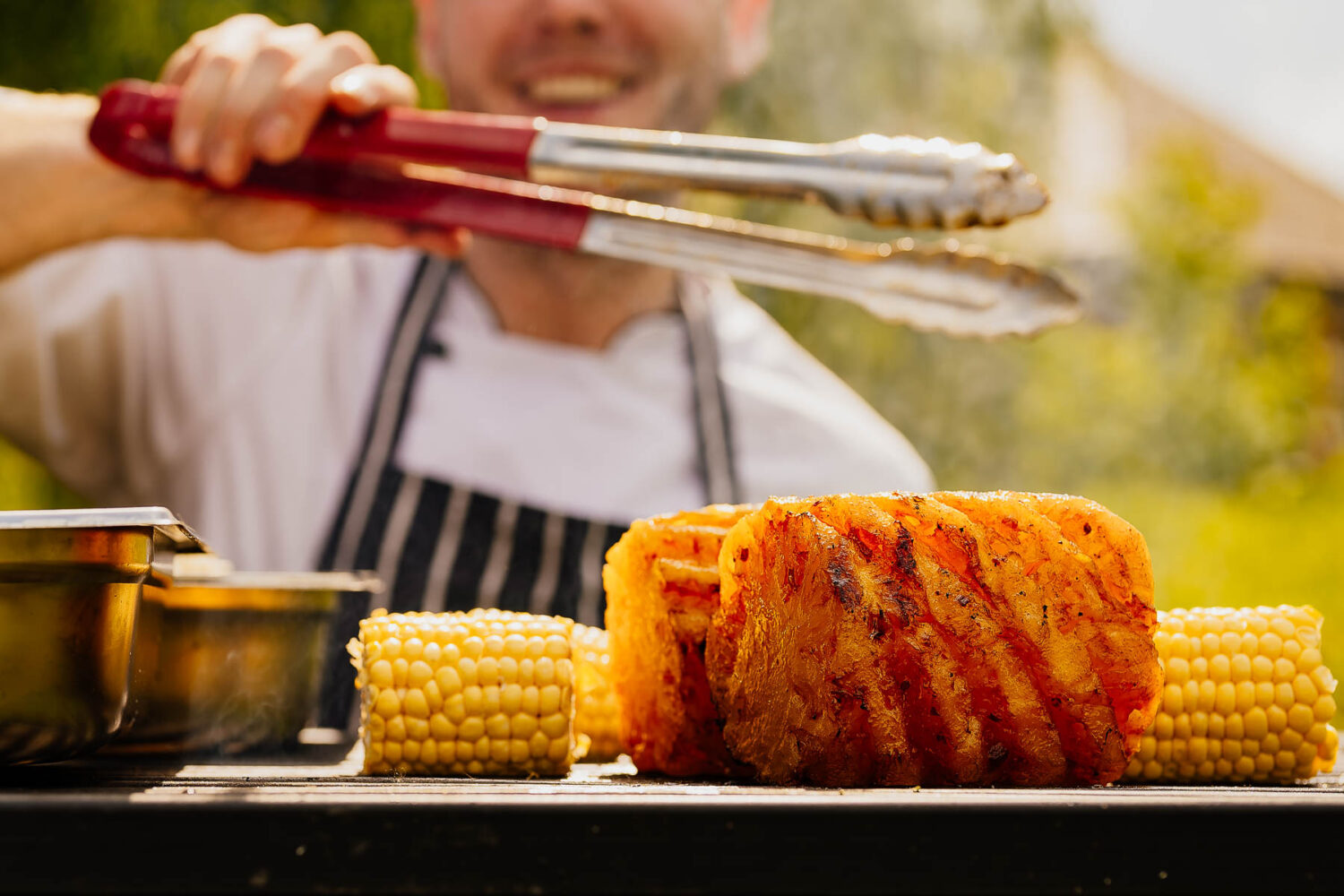 BBQ caterer at The Love Shack wedding