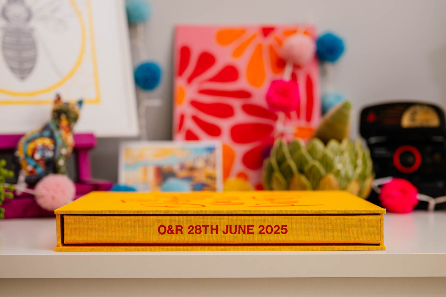 Mango coffee table book with sleeve