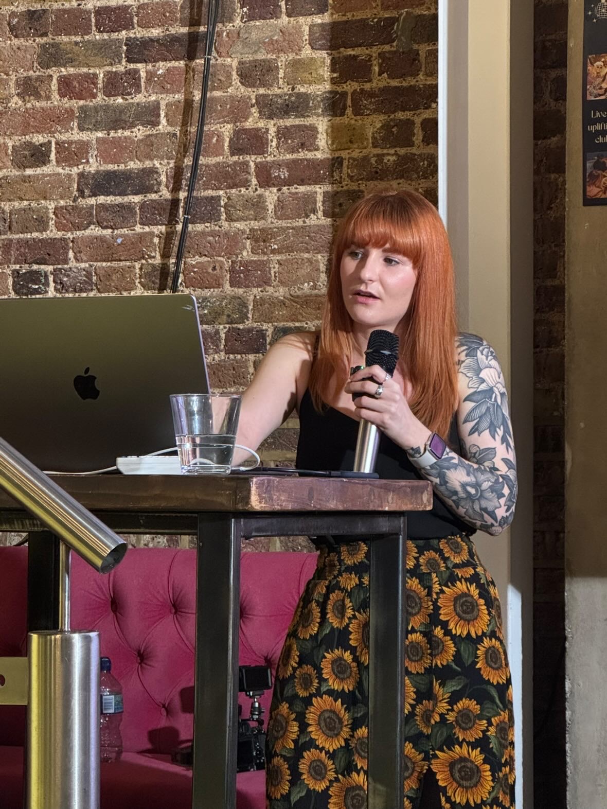 Jenna Kathleen speaking at Ninedots Motion Conference