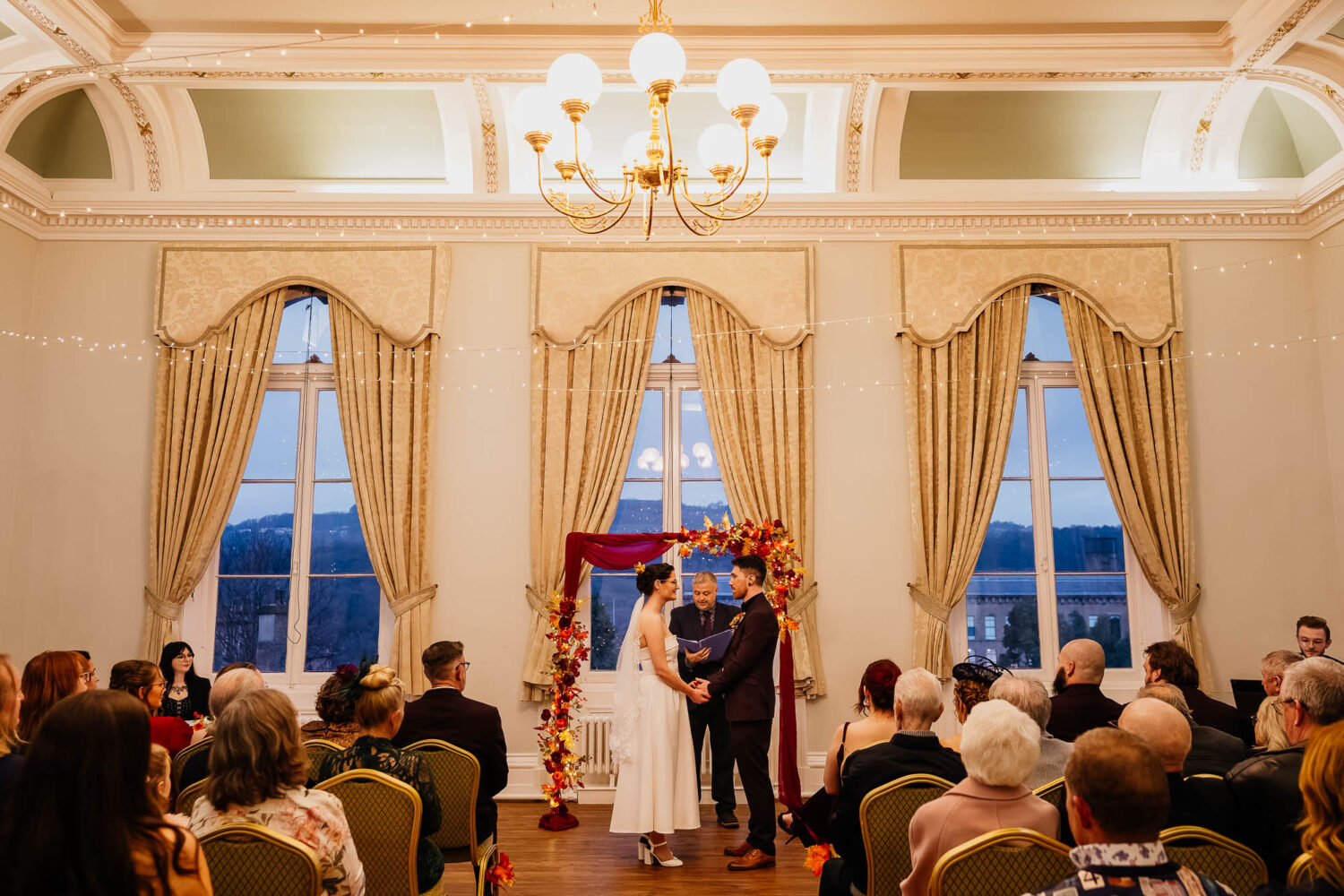 Twilight ceremony in the Glen Room