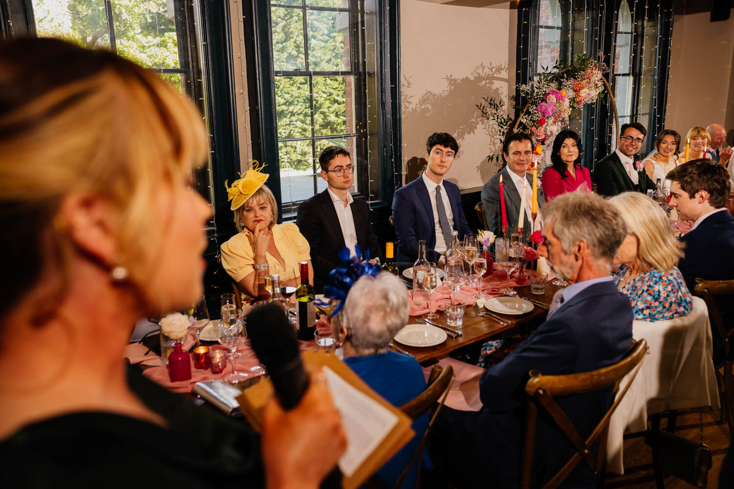 Bridesmaid speech at The Faversham wedding