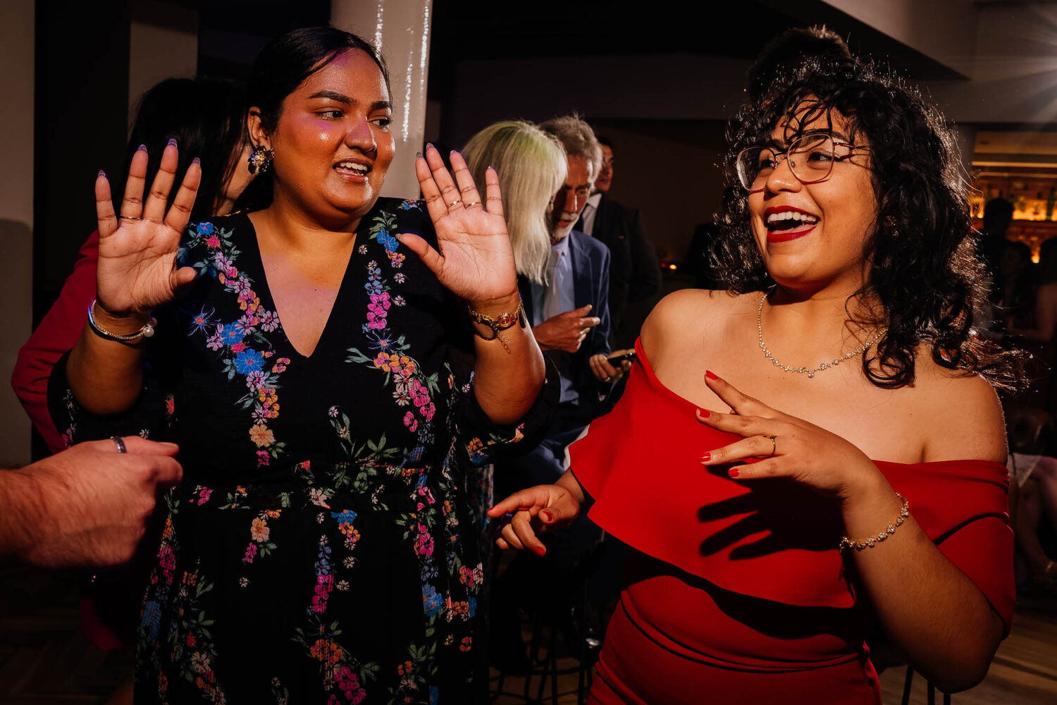 Guests dancing at The Faversham