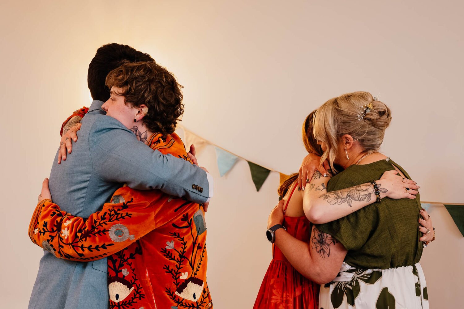 Double hug at Danby Castle barn