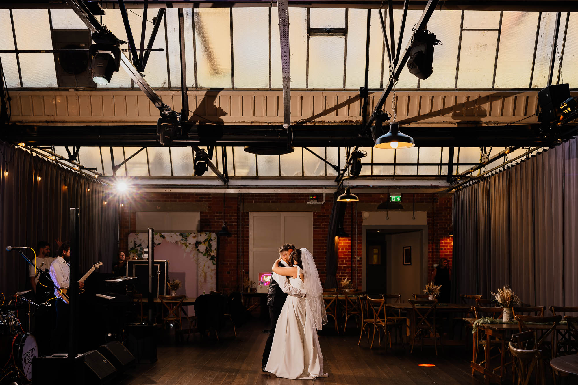 Couple first dance at The Venue Bowers Mill